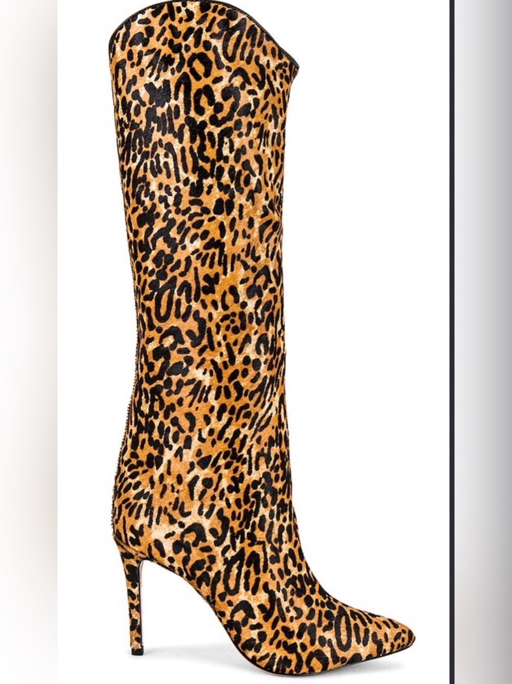 SCHUTZ Leopard Stiletto Knee Boot